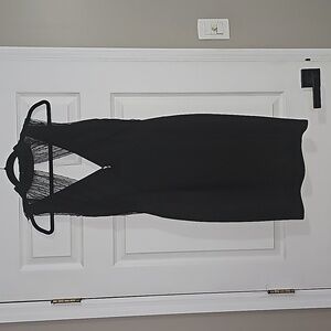 Guess Black Laced Cocktail Dress